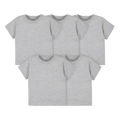 gerber Baby Toddler 5-Pack Solid Short Sleeve T-Shirts Jersey gSM