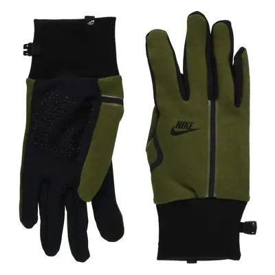 Nike Mens Tech Fleece Training Gloves Green | Black Small/Medium