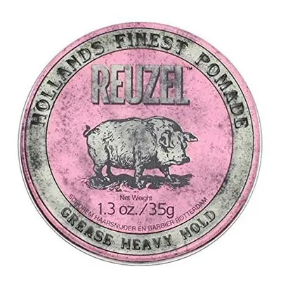 Reuzel HF Pomade Grease Heavy Hold, Pink