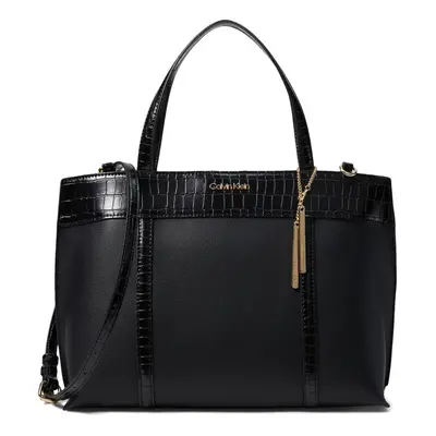 Calvin Klein Gillian Satchel Black/Black PROCESSING PROCESSING