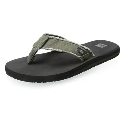 Quiksilver Men's Monkey Abyss Point Sandal Green/Black/Brown M