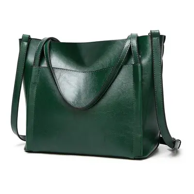 (green) Vintage Style Women's Handbag Elegant Leather Shoulder And Crossbody Bag