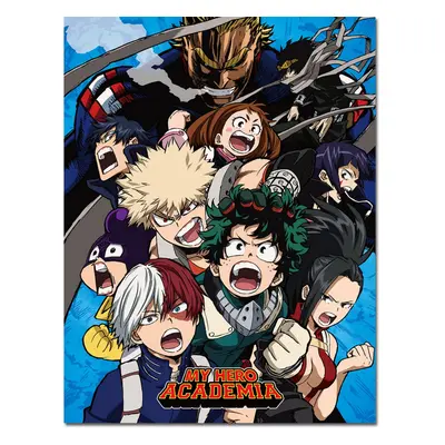 Great Eastern Entertainment My Hero Academia S2 - Key Art #E Throw Blanket