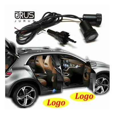 (For Skoda Light) Car Light Door Auto Ghost Shadow Light Laser Projector Light Led Logo