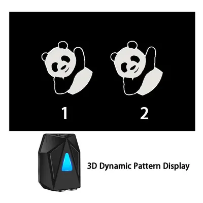 (2PCS, 3D Dynamic E) LED Car Door Laser Projection Lights Cartoon Dynamic Animation 3D Night