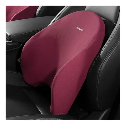 (Lumbar Support-rd) Car Lumbar Support Headrest Neck Pillow Support Universal Soft Neck Pillows