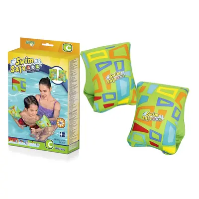 Colorful Llama Swim Sleeves for Safe Baby Water Fun