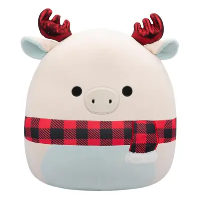 Squishmallows Original 16-Inch Matthew White Moose with Scarf - Official Jazwares Plush Large