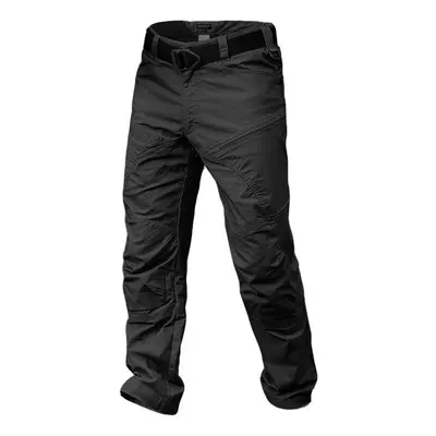 (black, M) Men&apos;s Cargo Pants Men Waterproof Stretch Ripstop Trousers Multi Pocket Military 