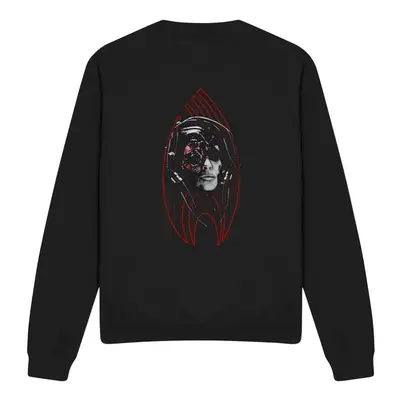 (M, Black) Star Trek Unisex Adult Borg Construct Sweatshirt