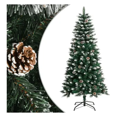 (120 x cm) vidaXL Artificial Christmas Tree with Stand Christmas Decoration Green PVC