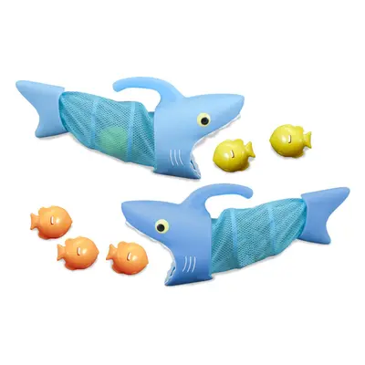 Melissa & Doug Sunny Patch Spark Shark Fish Hunt Pool Game With Nets and Fish to Catch For years