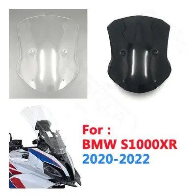 (400MM Transparent) For BMW S1000XR S1000 XR 1000XR 2021 Thicken Large Windshield