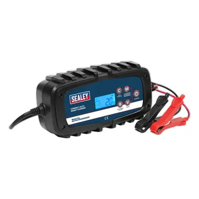 6.5A Compact Auto Smart Charger - Dual Voltage / Volt - Quick Connect Plug