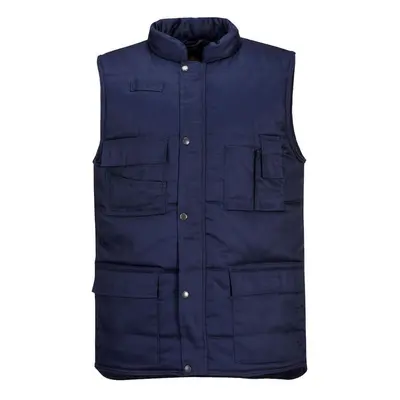 (L, Navy) Portwest Mens Shetland Body Warmer