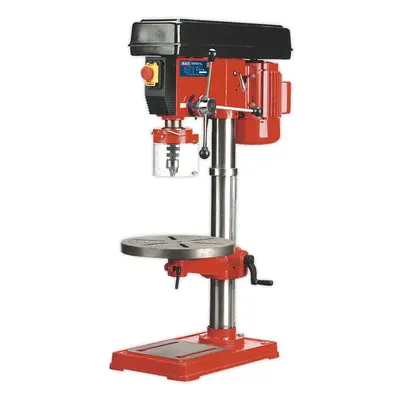 16-Speed Bench Pillar Drill - 750W Motor - 1085mm Height - Safety Release Switch