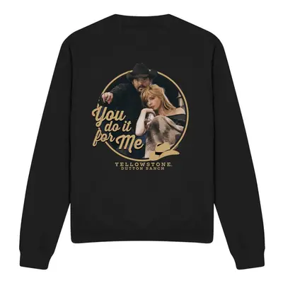 (L, Black) Yellowstone Unisex Adult You Do It for Me Sweatshirt