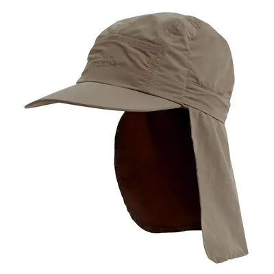 (M-L, Pebble) Craghoppers Mens NosiLife III Logo Desert Hat