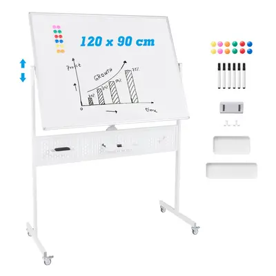 Mobile Whiteboard x CM Double-Sided Dry Erase Board-White