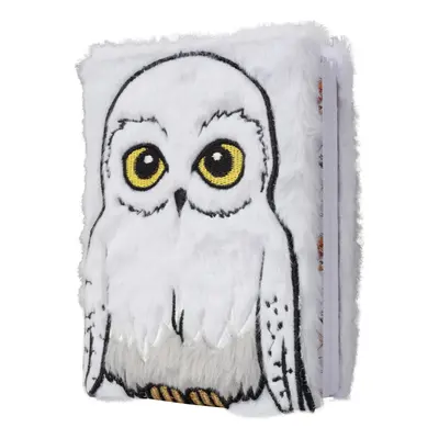 Harry Potter Hedwig Owl Plush Journal Diary for Kids - Cute Soft Cover Notebook w/ Pages - Offic