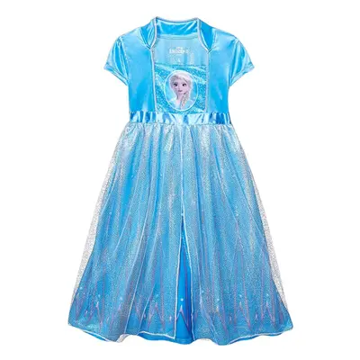 Disney Girls' Frozen Fantasy Gown Nightgown FANTASY ELSA 4T