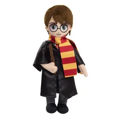 Harry Potter 8-Inch Spell Casting Wizards Harry Potter Small Plushie with Sound Effects Kids Toy