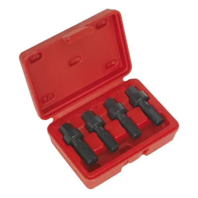 M12 & M14 Wheel Bolt Thread Chasers - Rim / Hub Cleaning & Repair Tool Set