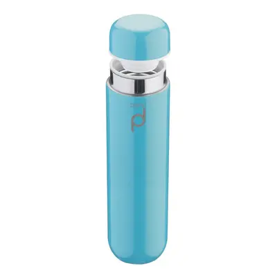 Grunwerg Pioneer Vacuum Insulated Leak Proof Drinkpod Capsule Flask Hours Hot Hours Cold, Blue, 