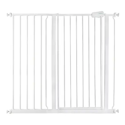 (White, 107.4cm - 115cm) Safetots Extra Tall Pressure Fit Gate