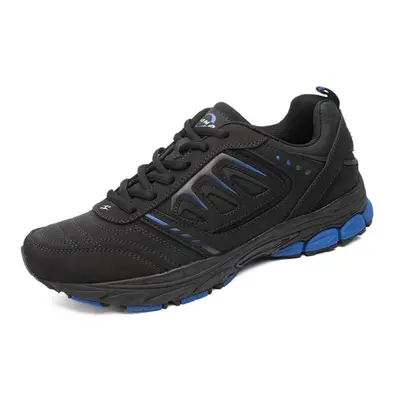 (black,blue, 43) Bona New Style Men Running Shoes Ourdoor Jogging Trekking Sneakers Lace Up Athl