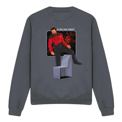 Star Trek Unisex Adult Is This Seat Taken Sweatshirt