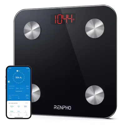 Weighing Scales for Body Weight, Smart Bathroom Scales with App, Bluetooth Body Fat Scales for B