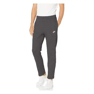 Nike Men's NSW Club Pant Open Hem Charcoal Heather/Anthracite/White Small