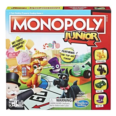 Hasbro Gaming Monopoly Junior Board Game Ages and up Amazon Exclusive