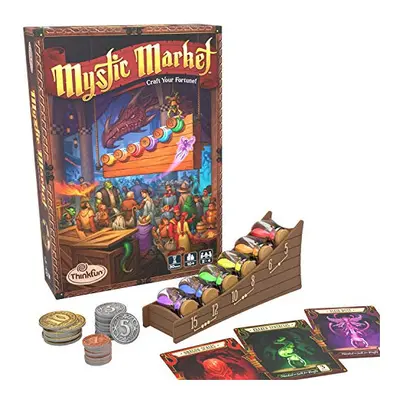 ThinkFun Mystic Market Strategy Card Game | for Players | Ideal fo