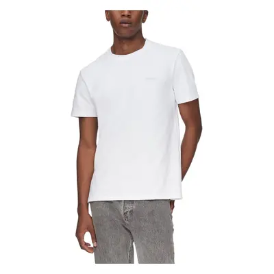 Calvin Klein Men's Move Tech Pique T-Shirt Brilliant White Small