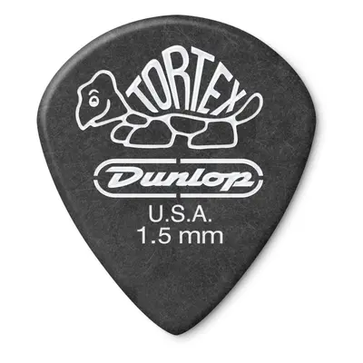 Dunlop 482R1.5 Tortex Pitch Black Jazz III 1.5mm 72/Bag