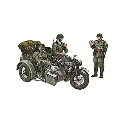 1/35 ZUNDAPP KS750 WITH SIDECAR # - Plastic Model Kit