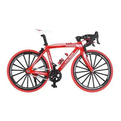 (J) 1:10 3D Mini Multi-color Alloy Mountain Racing Bicycle Rotatable Wheel Diecast Model Toy for