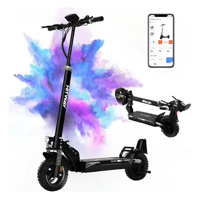 Hitway H9 Pro Electric Scooter - 20.8Ah Battery, 800W Motor, Foldable.