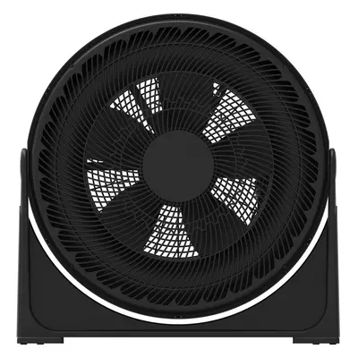 20 Inch Fan Powerful Cooling High Velocity Floor Fan Or Wall Mountable Fan Black