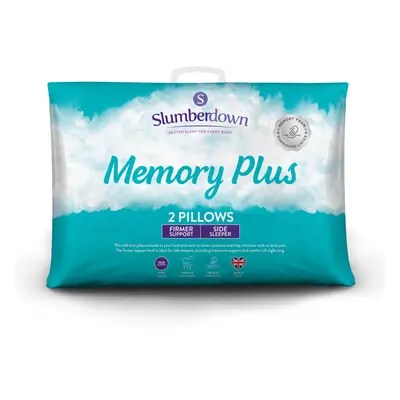 (Firm Pillow, Pack) Slumberdown Memory Foam Plus Pillow UK Made