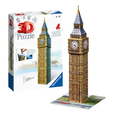 Ravensburger Big Ben Piece 3D Jigsaw Puzzle for Kids and Adults - Easy Click Technology Means Pi