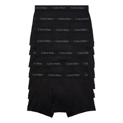 Calvin Klein Men's Cotton Classics 7-Pack Trunk Black