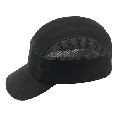 Lucent Path Black Baseball Safety Bump Cap | Dual-Layer Foam Padding with ABS Shell | Head Prote