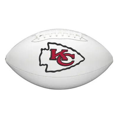 WILSON NFL Live Team Autograph Football-Kansas city Kansas city chief