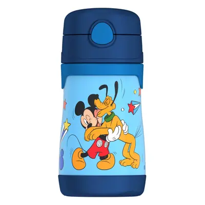 THERMOS Vacuum Insulated Stainless Steel 10oz Straw Bottle Mickey Mouse