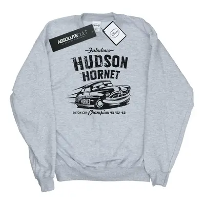 (3XL, Sports Grey) Disney Mens Cars Hudson Hornet Sweatshirt