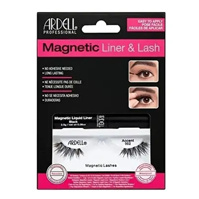 False Eyelashes Magnetic Liquid Liner & Lash Accent Black Magnetic Liquid Liner No Glue Required