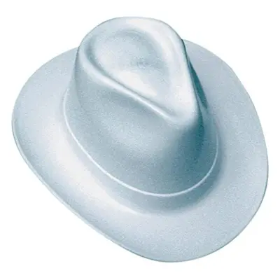 OccuNomix VCB200-11 Cowboy Style Hard Hat with Ratchet Suspension, One Size Fits Most, Gray